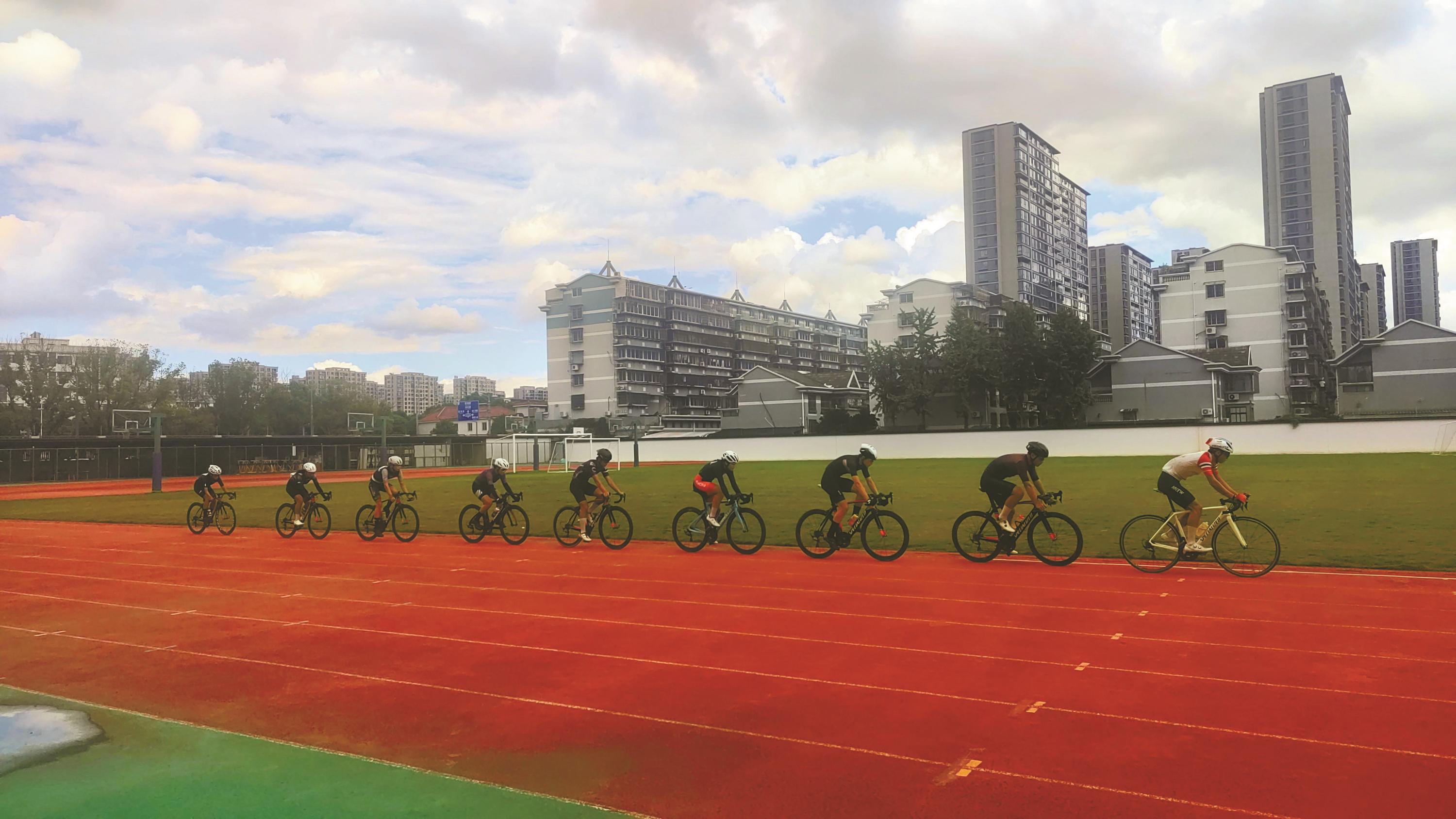 的自行车运, 镇海区文化